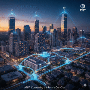 AT&T improving network connectivity and fiber rollout across USA.