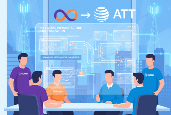 Team members navigating the transition from CenturyLink to AT&T fiber operations.